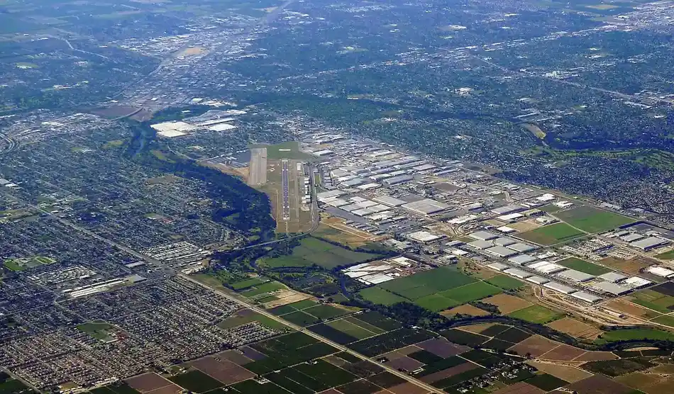 Pest control service area - Airport District