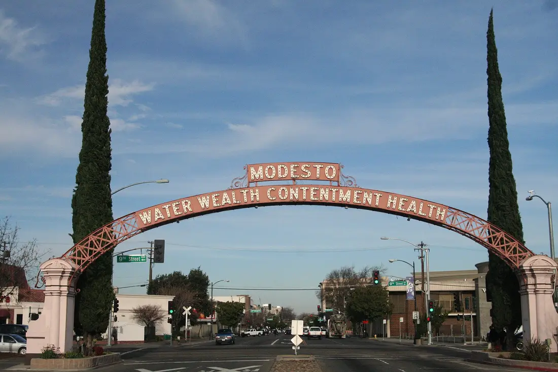 Downtown Modesto, Modesto area